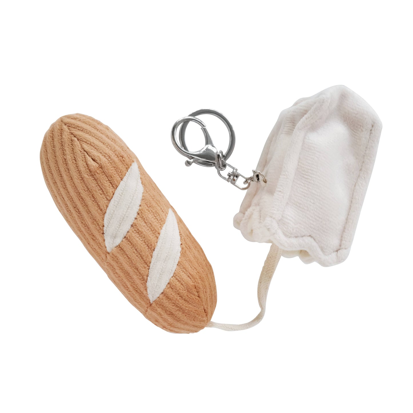 Baguette Charm Key Chain