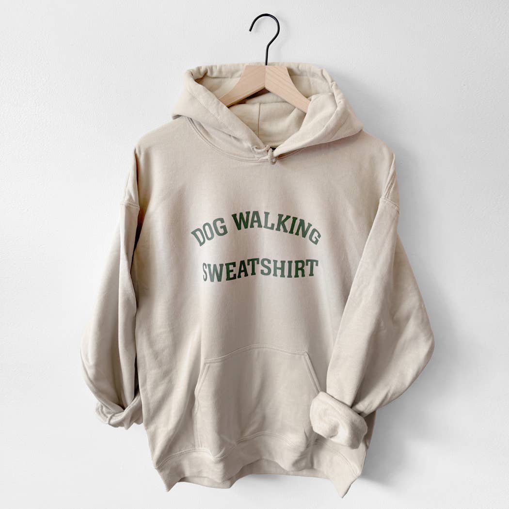 Dog Walking Sweatshirt Hoodie - For Dog Parents