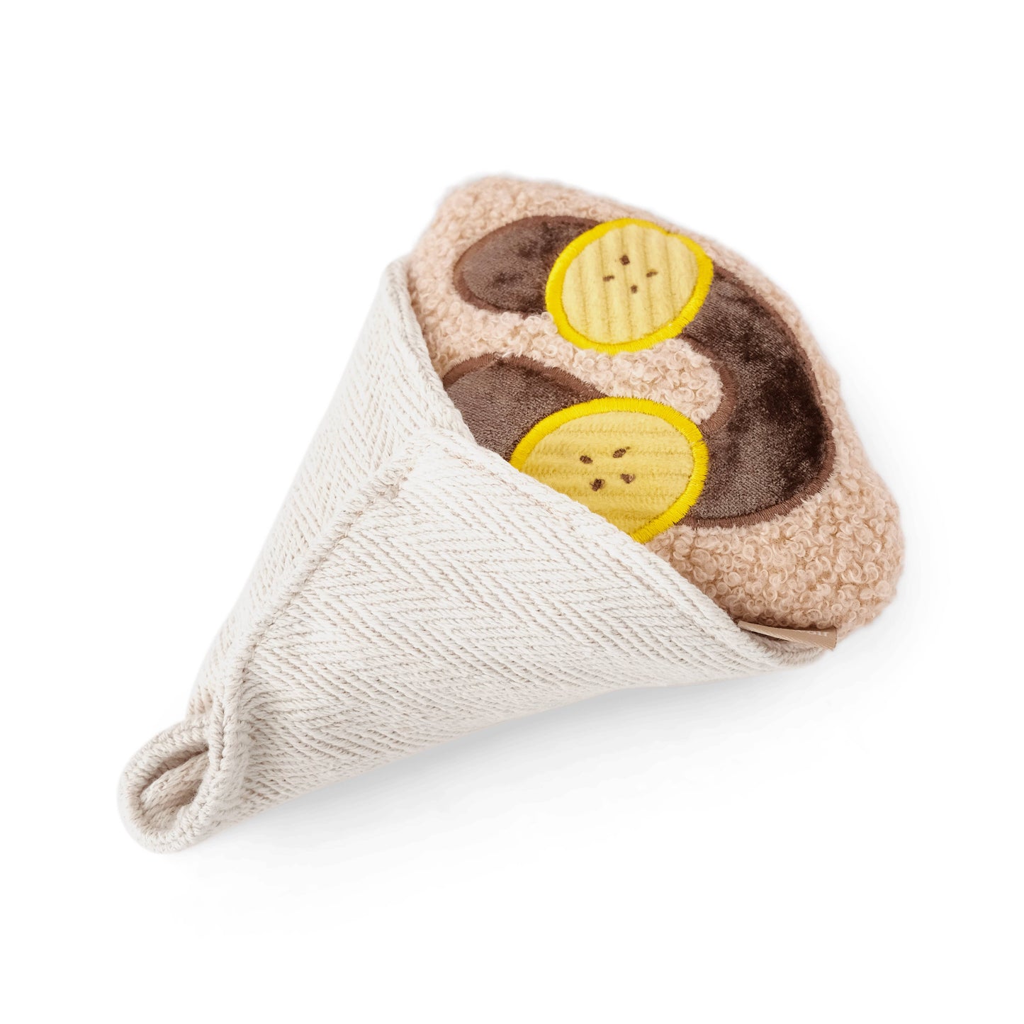 Crepe Enrichment Dog Toy