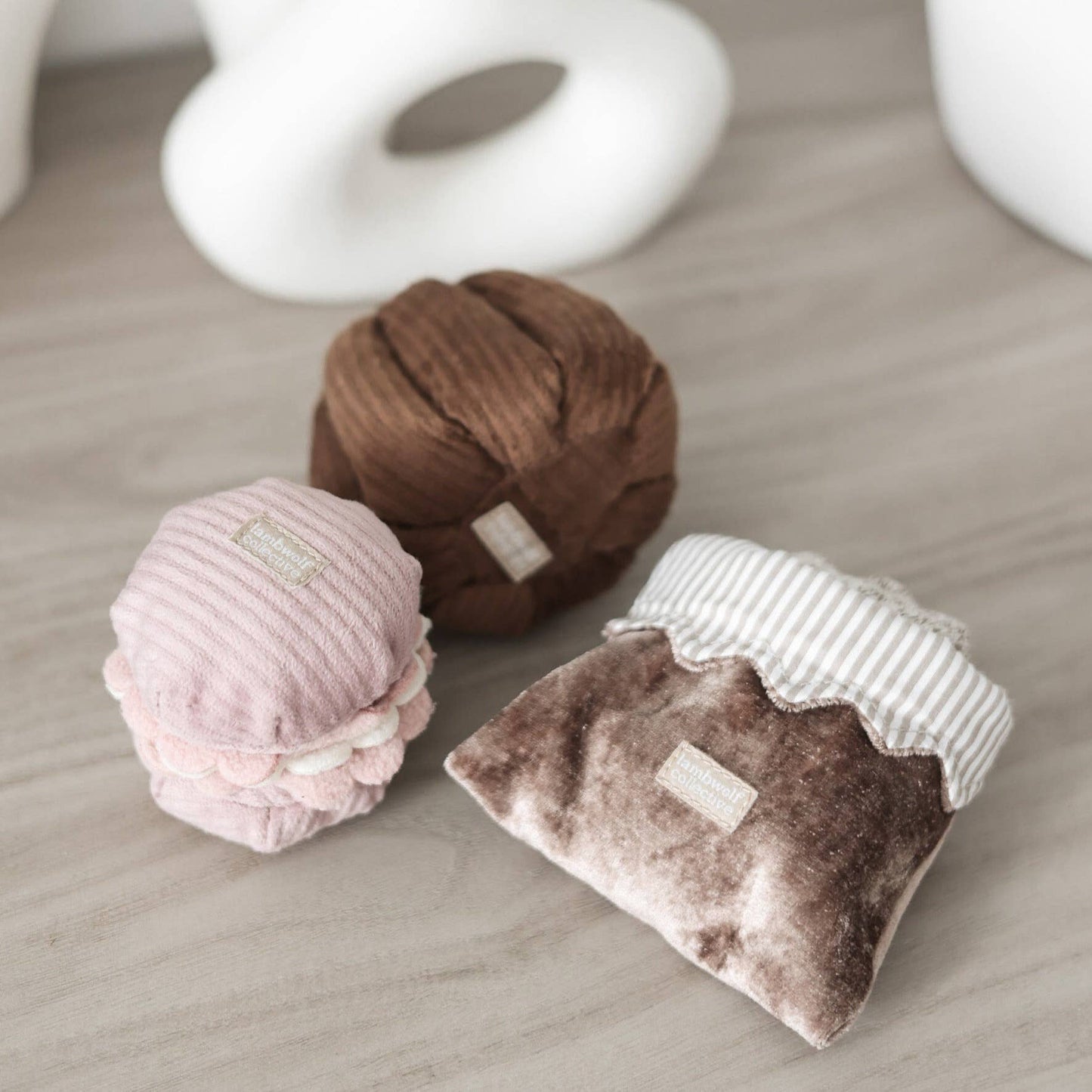 2-in-1 Petite Bakery Enrichment Dog Toy