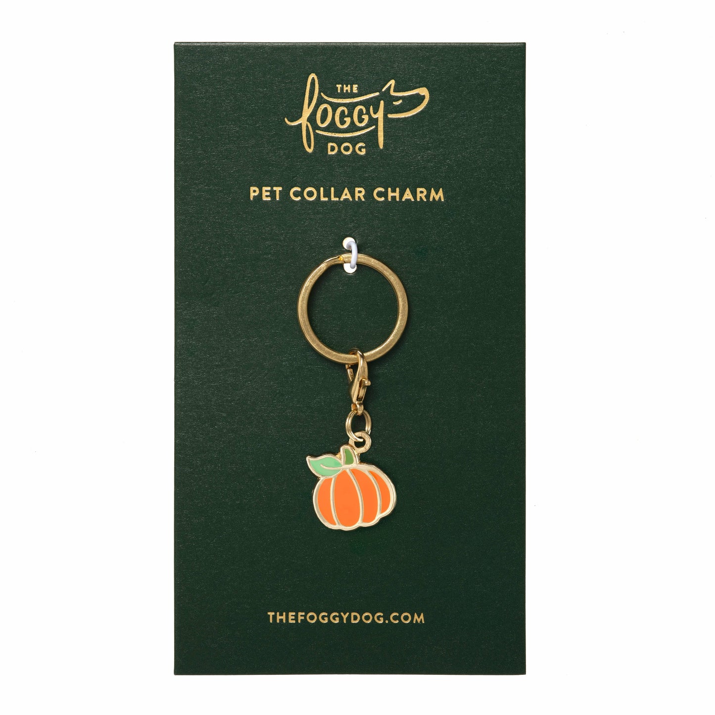 Pumpkin Collar Charm