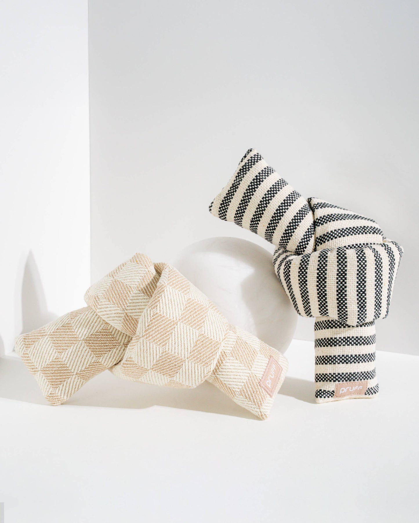 Striped Knot Plush Toy