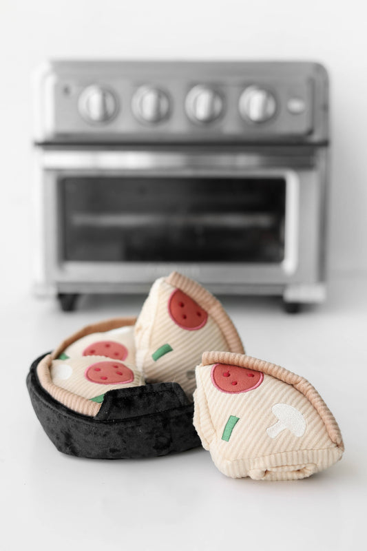 Deep Dish Pizza Dog Enrichment Toy