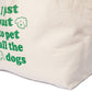 Giant Tote Bag - Pet All The Dogs