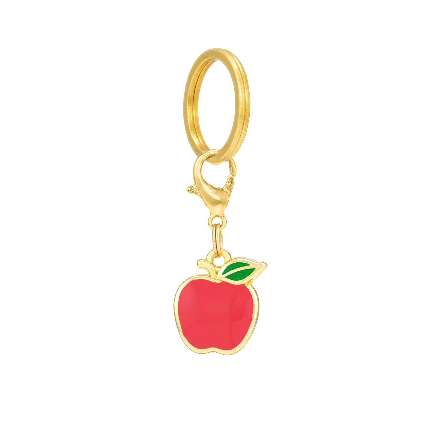 Apple Collar Charm