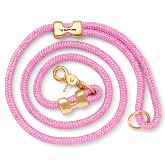 Orchid Pink Marine Rope Dog Leash