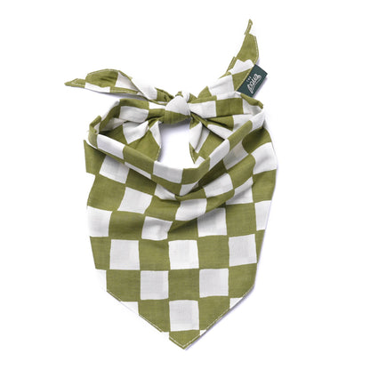 Checkmate Dog Bandana