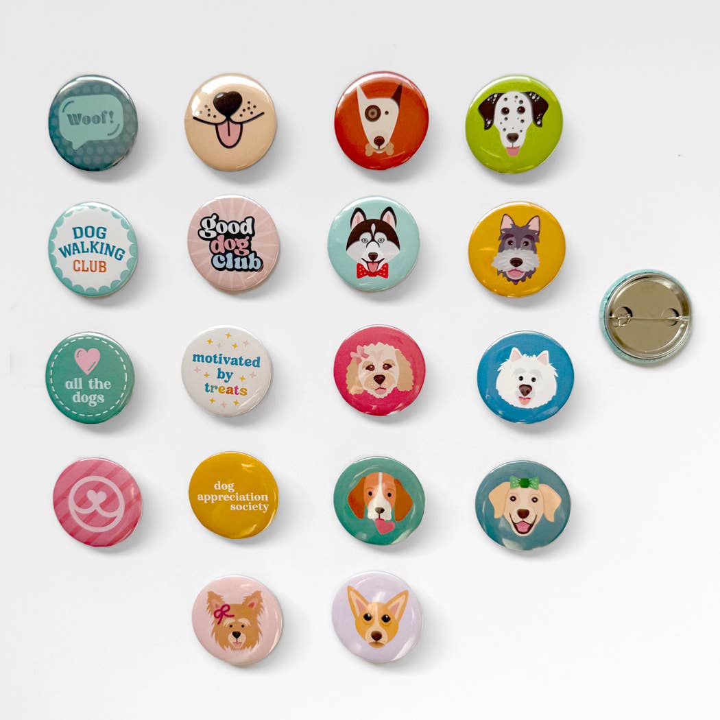 Dog Lover Button