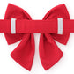 Hearts Embroidered Lady Dog Bow for Collar