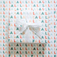 FA LA LA Lettered Wrapping Paper Continuous Roll