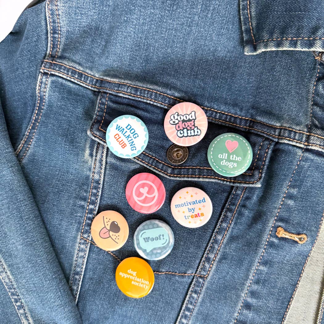 Dog Lover Button