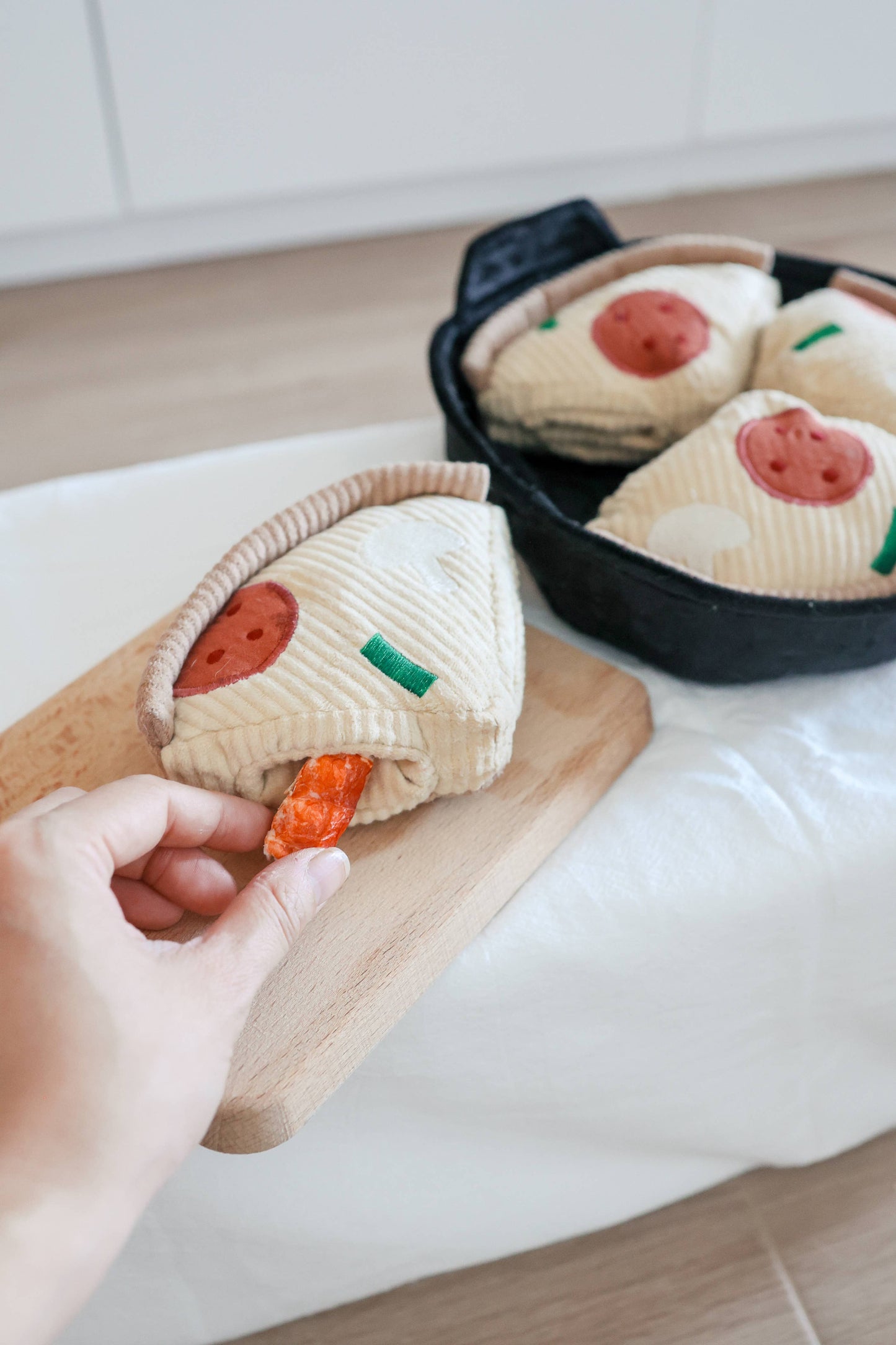 Deep Dish Pizza Dog Enrichment Toy