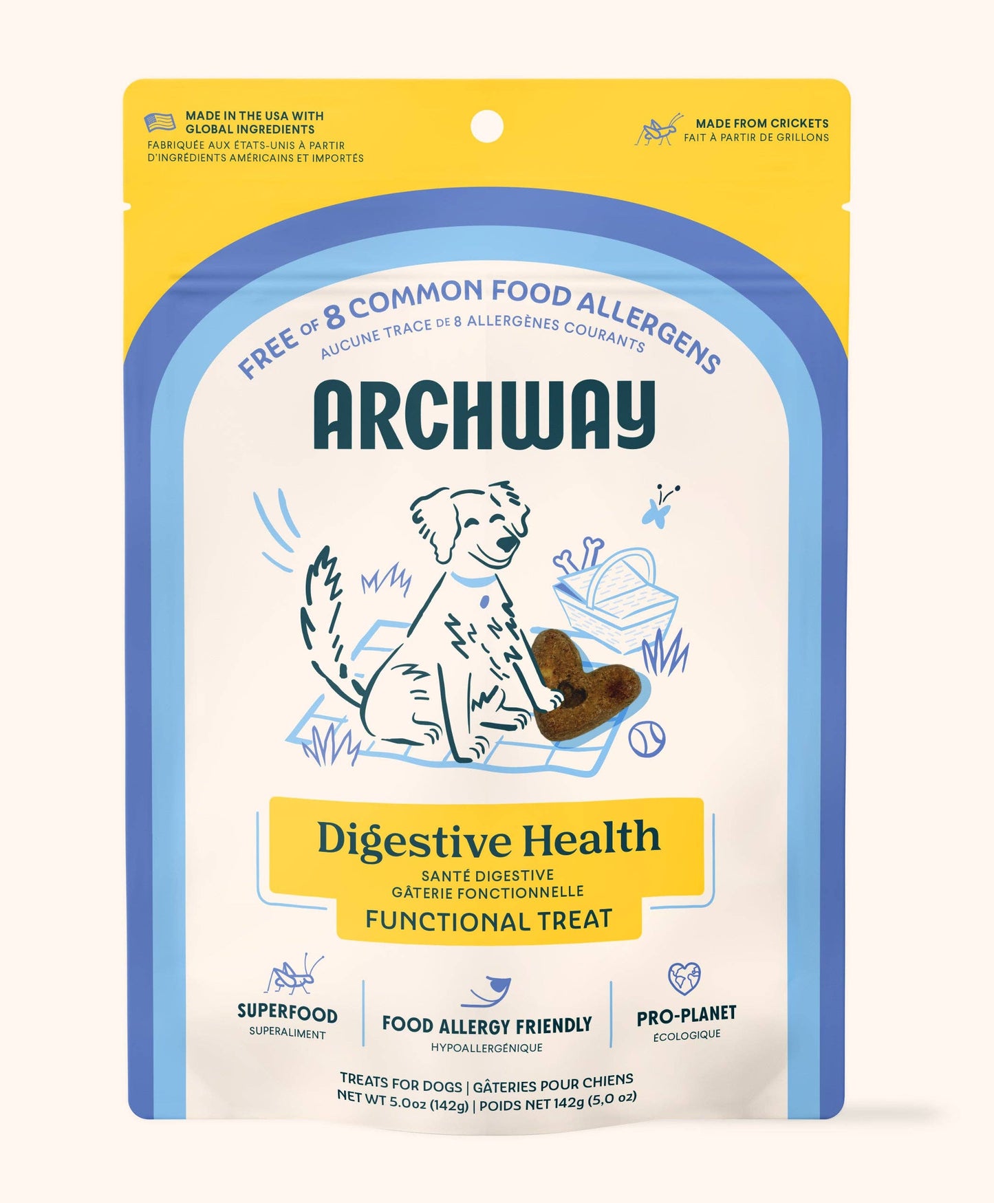 Hypoallergenic Digestive Health Dog Treat