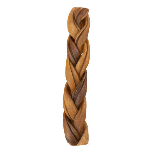 Braided Collagen Stick Dog Chews – 6” Thick