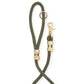 Olive Marine Rope Dog Leash