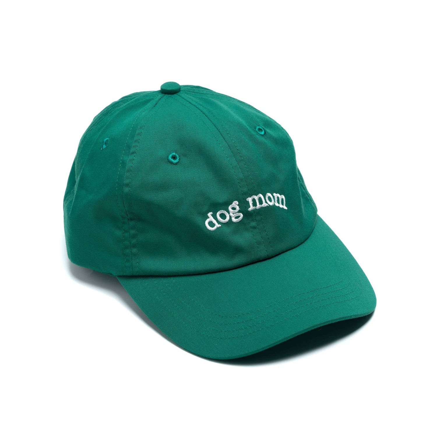 Dog Mom Green Cap from The Paws