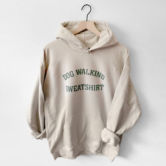 Dog Walking Sweatshirt Hoodie - For Dog Parents