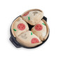 Deep Dish Pizza Dog Enrichment Toy