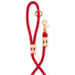 Ruby Red Marine Rope Dog Leash