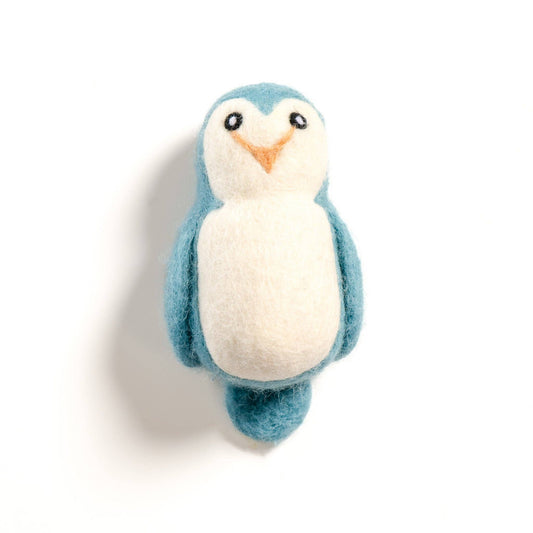 Snow Owl Wool Felt Toy