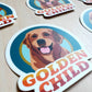 Golden Child Dog Sticker
