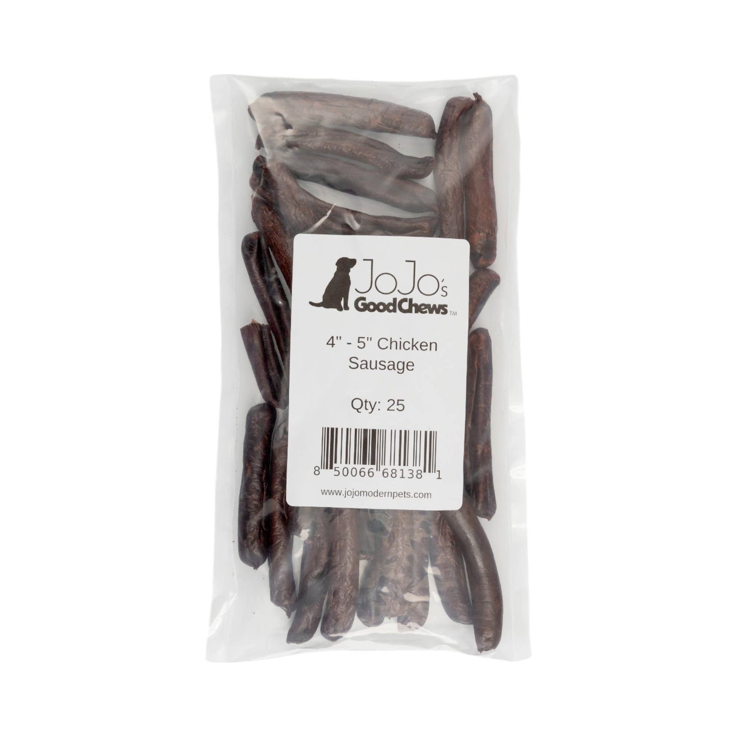 4” - 5” Beef Flavored Chicken Sausage Dog Treats