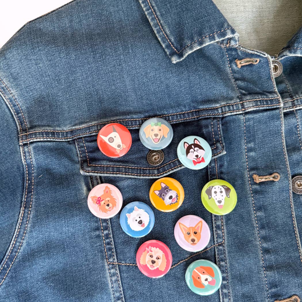 Dog Lover Button