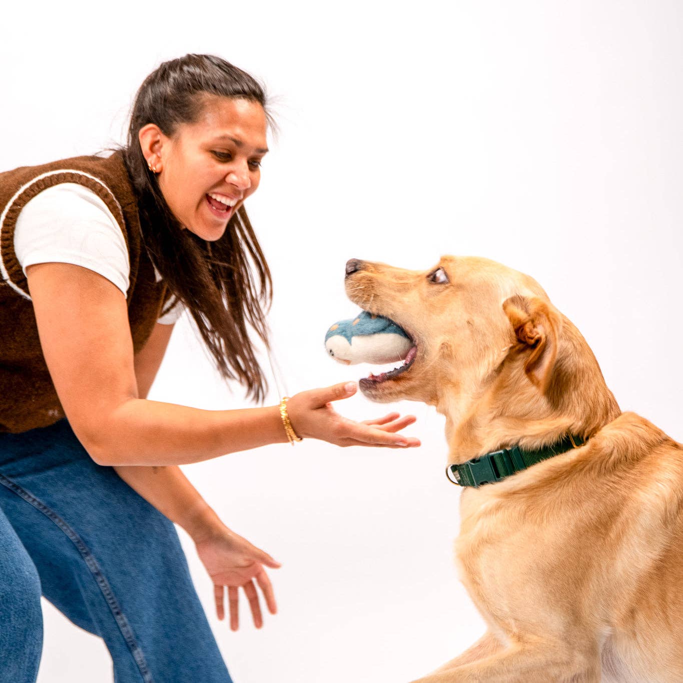 Snow Owl Wool Felt Toy