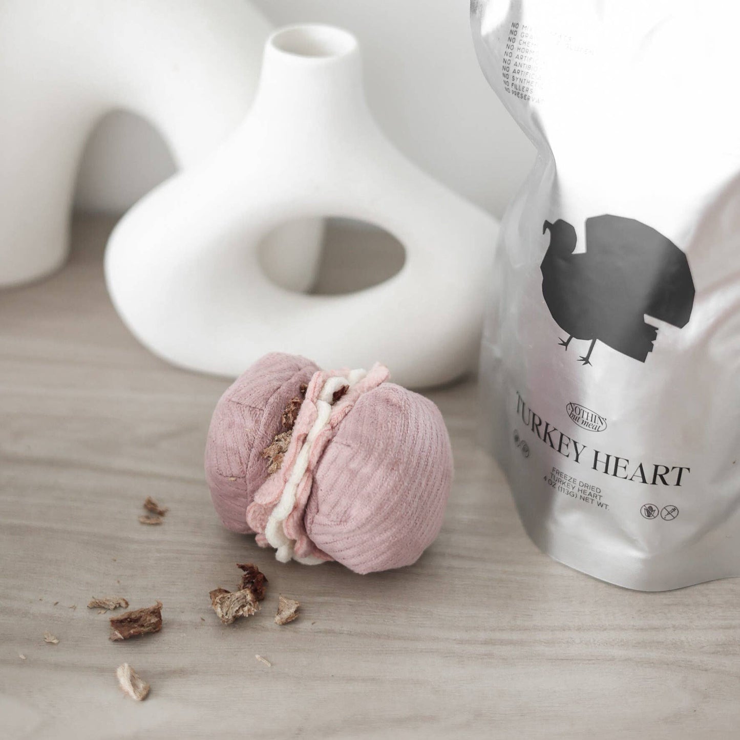 2-in-1 Petite Bakery Enrichment Dog Toy