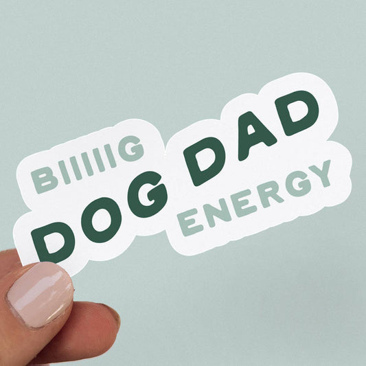 Dog Dad Sticker