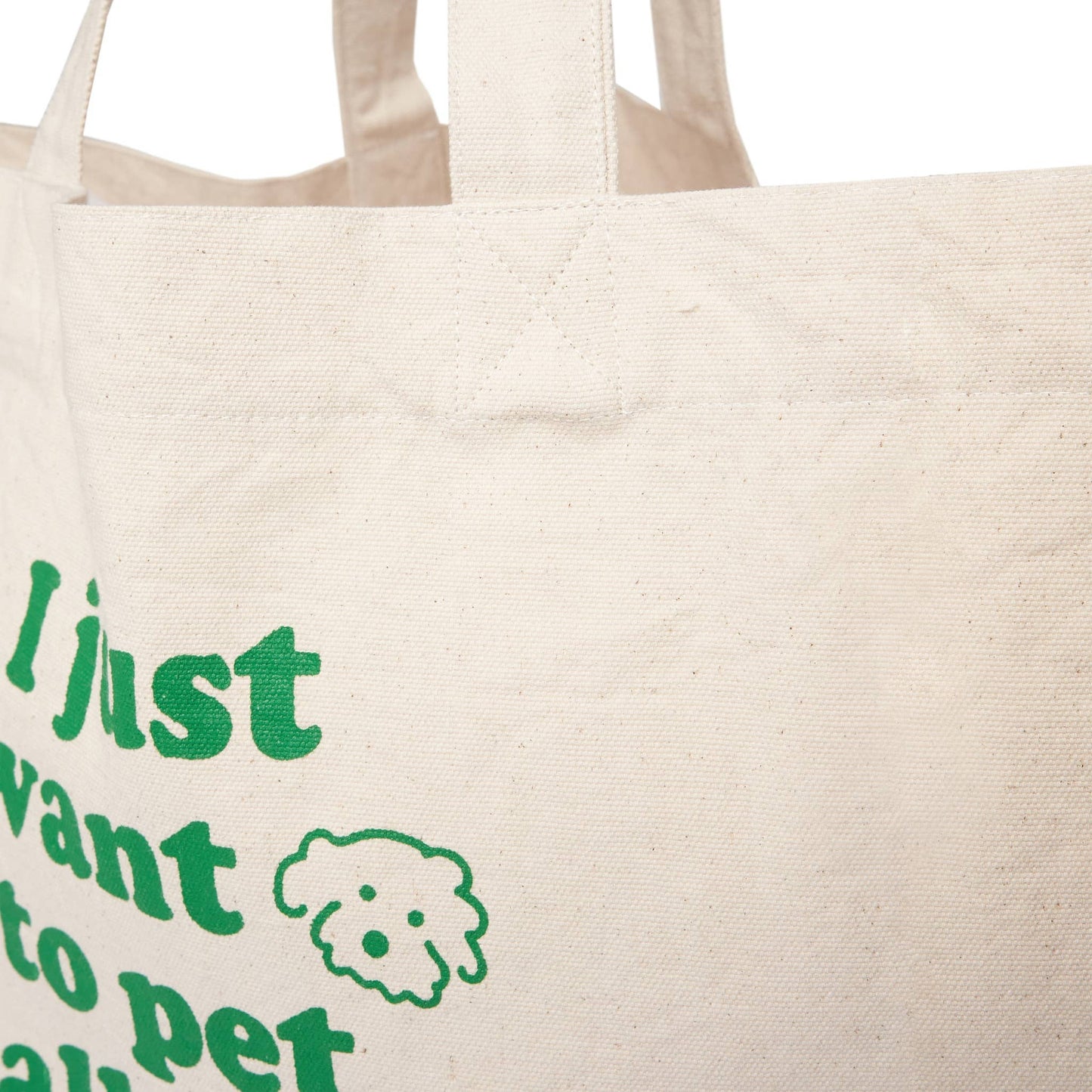 Giant Tote Bag - Pet All The Dogs