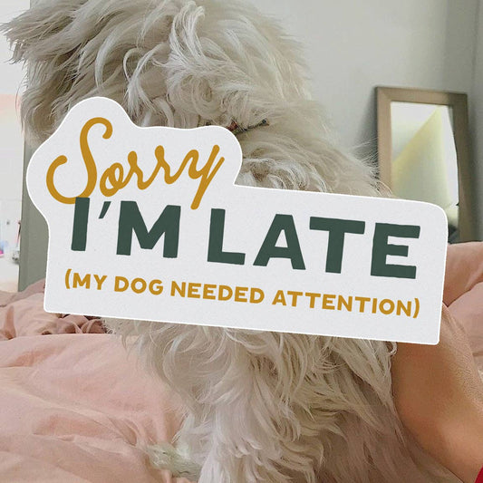 Needy Dog Sticker