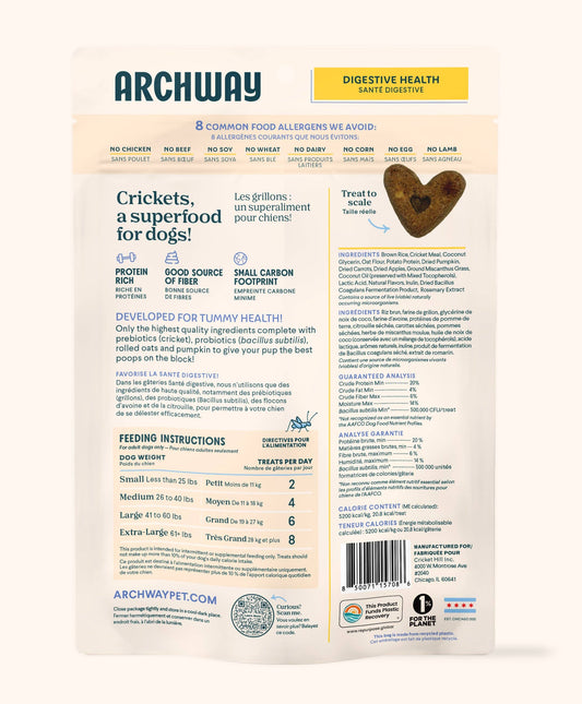 Hypoallergenic Digestive Health Dog Treat