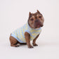 Seaside Swirl Cotton Knitted Dog Vest