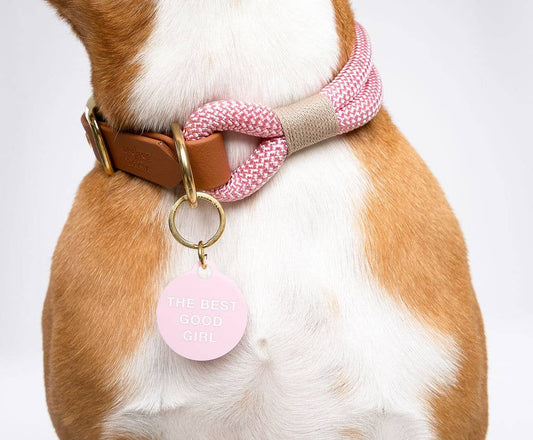 The Best Good Girl Pet Tag