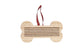 Christmas Wooden Bone Letterboard Pet Ornament