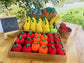 Handmade Fruit and Vegetable Rope Toys, Macrame Toys