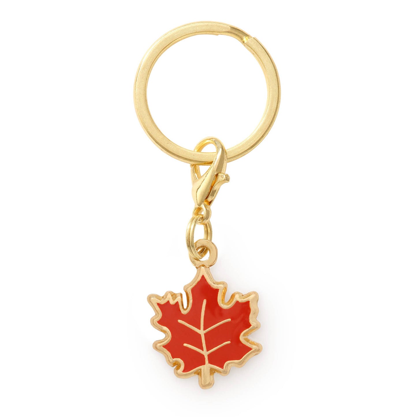 Maple Leaf Collar Charm