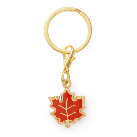 Maple Leaf Collar Charm
