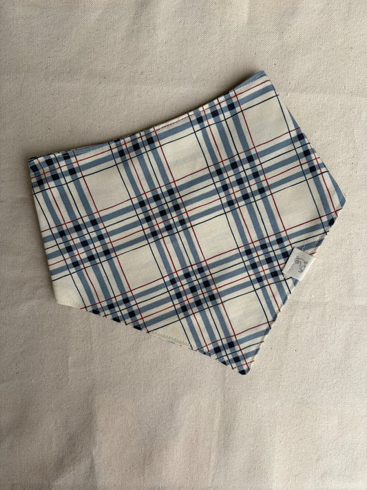 Patriotic Plaid Bandana - Woodles Made
