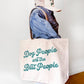 Dog People Are the Best People Large Tote Bag