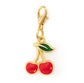 Cherries Collar Charm