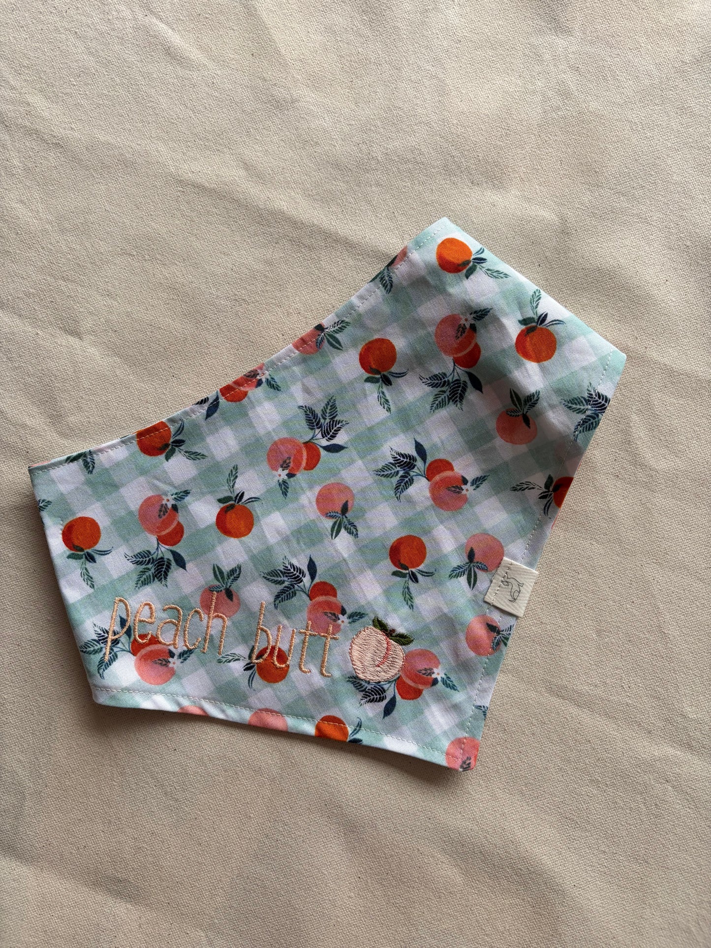 Peach Butt Bandana - Woodles Made