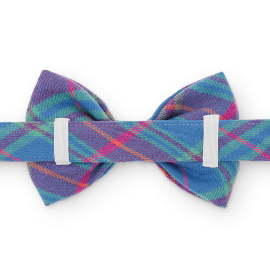 Piper Plaid Flannel Dog Bow Tie
