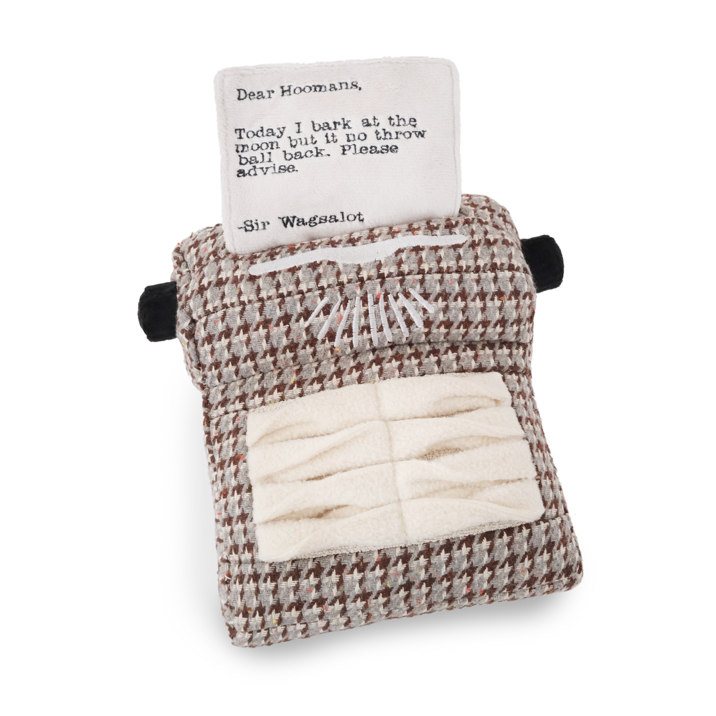 Typewriter Dog Enrichment Toy