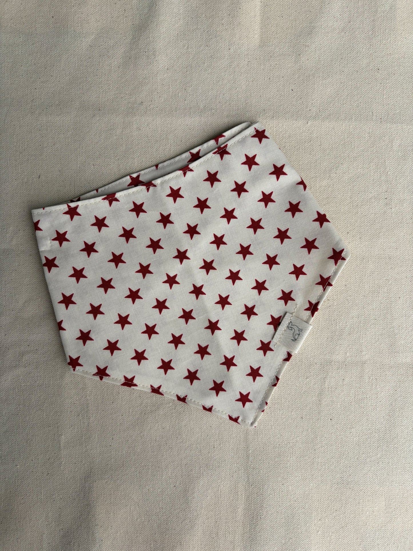 Red Stars Pet Bandana