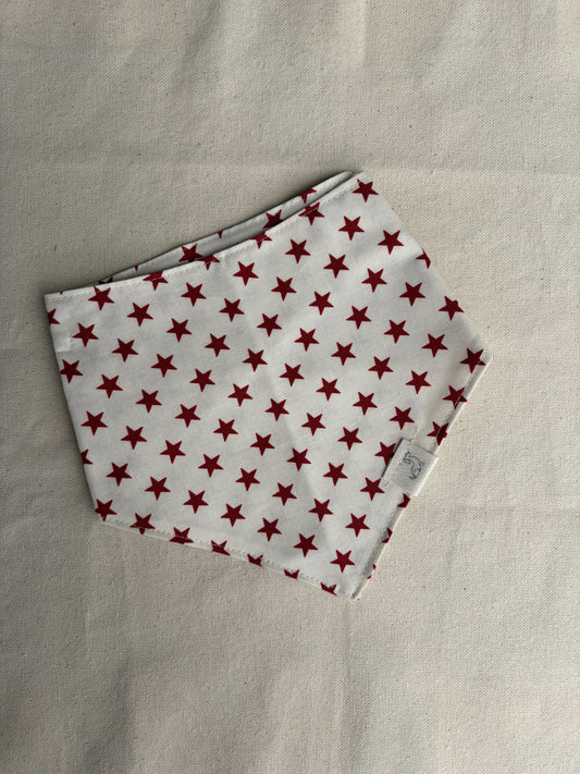 Red Stars Pet Bandana