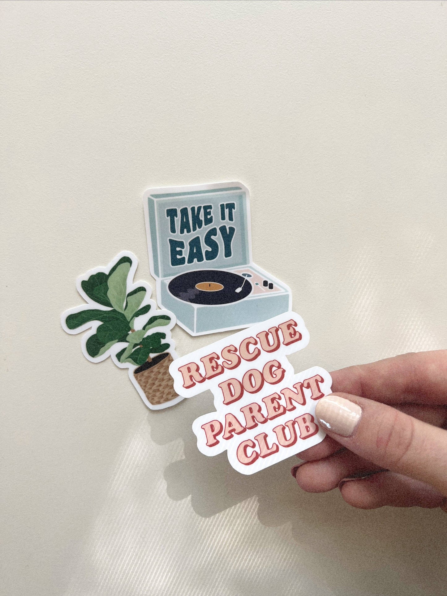 Rescue Dog Parent Sticker