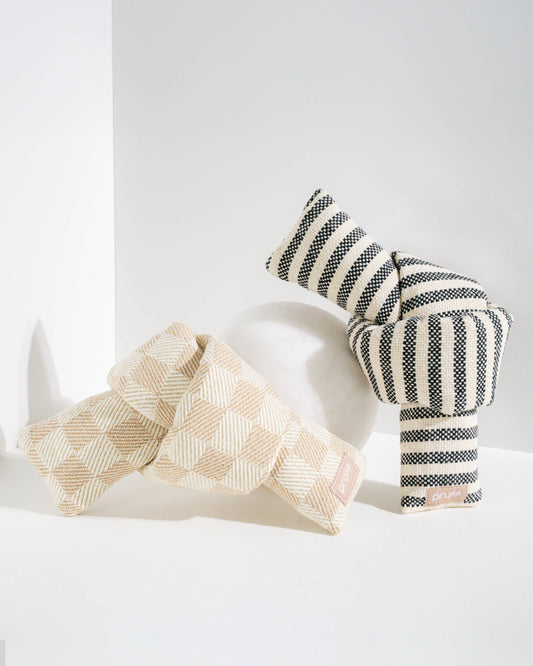 Checkered Knot Plush Toy