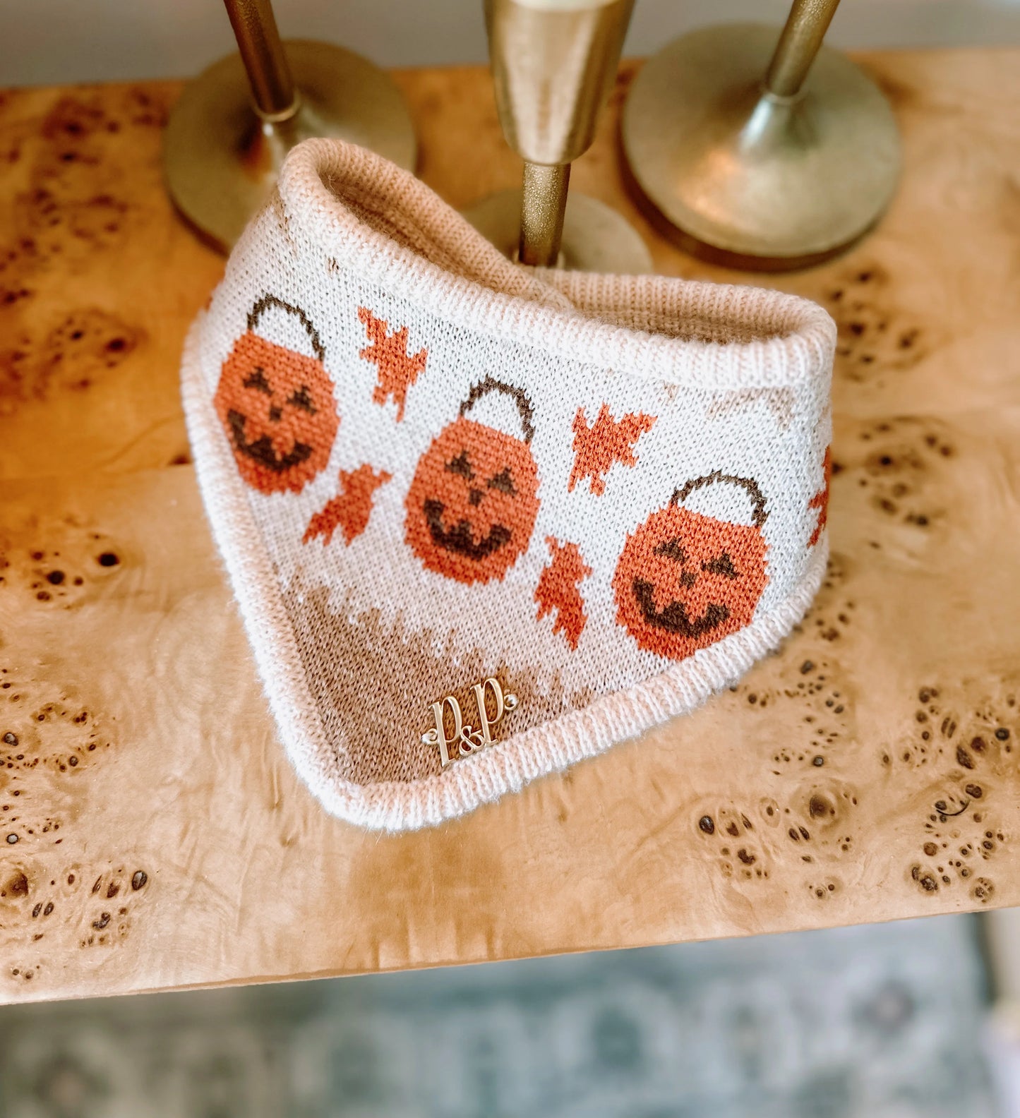 Tricks for Treats Snap On Bandana